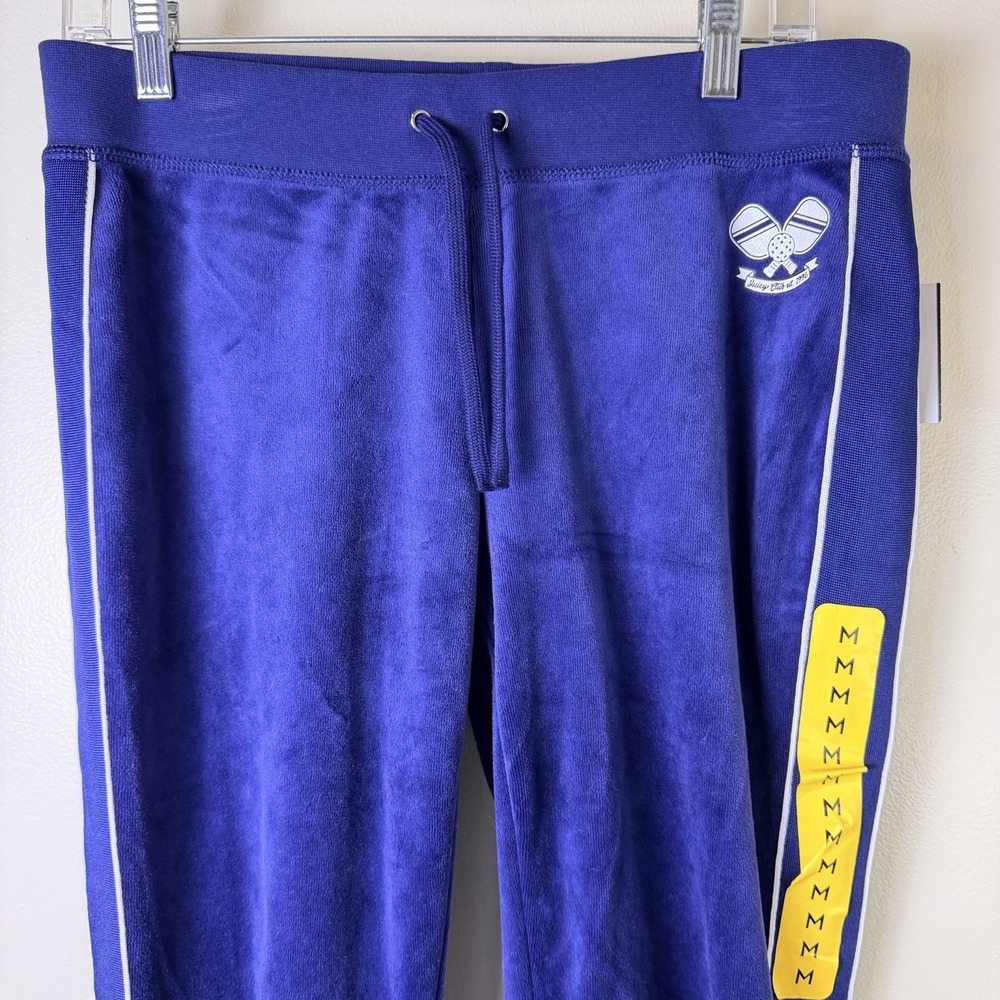 Juicy Couture Women's Low Rise Cotton Velour Pickleball Pant